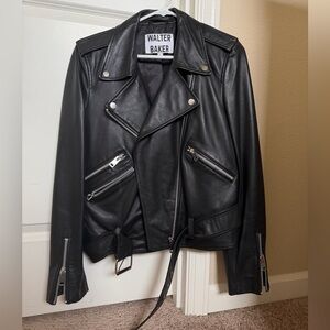 Walter Baker Allison Leather Moto Jacket